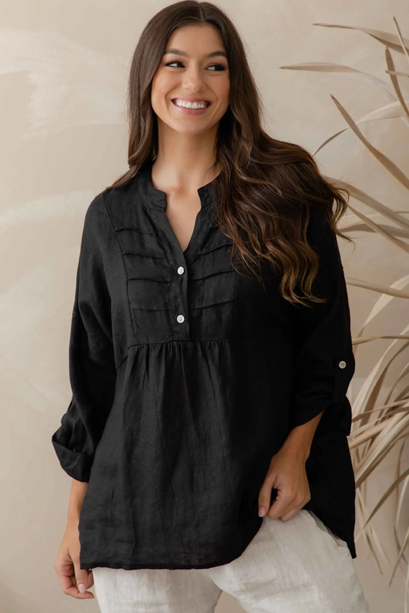 The Italian Cartel Krista Top - Black - IC19 Clearance