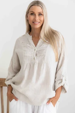 The Italian Cartel Krista Top - Sand - IC19 New