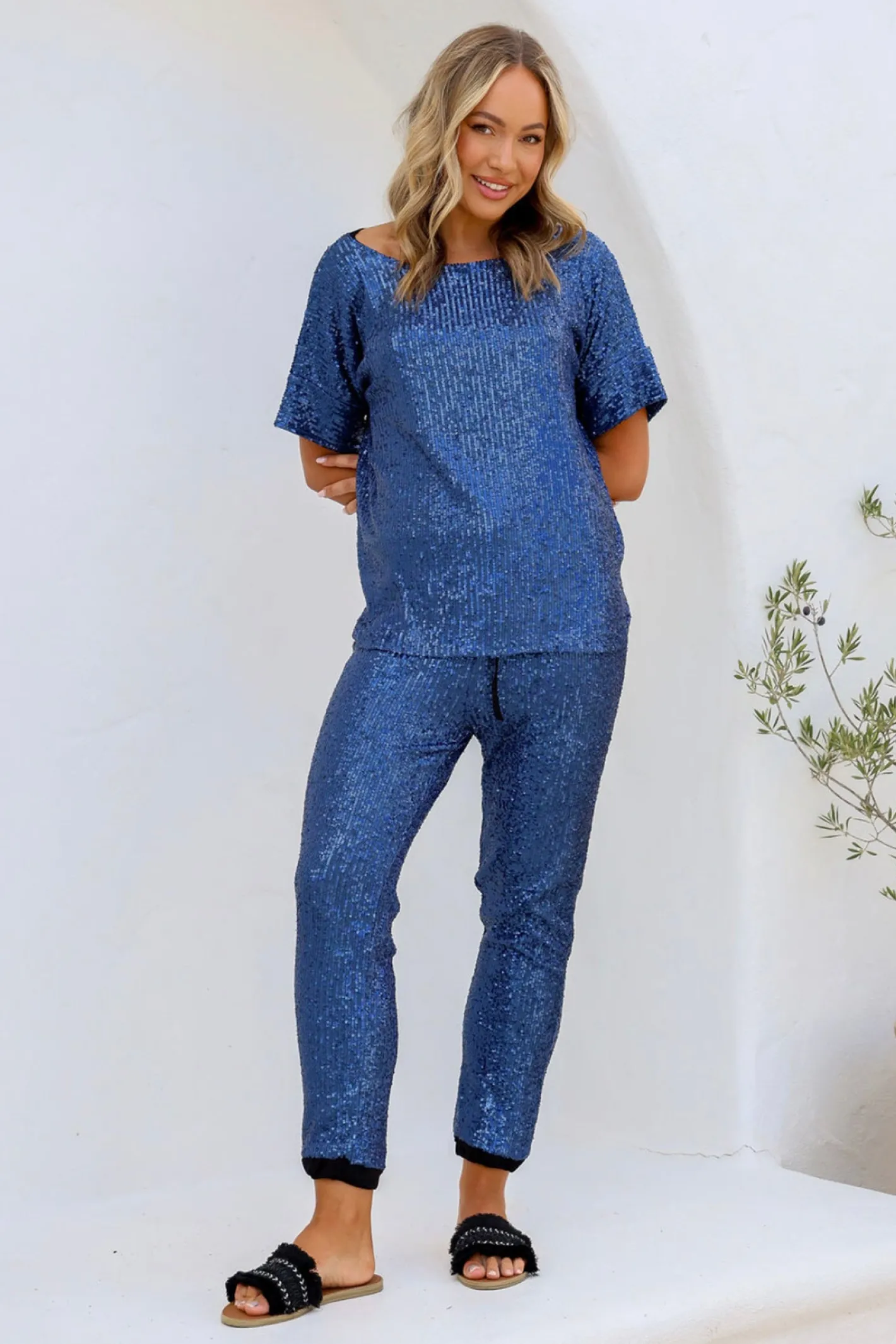 Free Angel La Serata Top - Navy - FA12 Hot