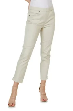 Cafe Latte Linda Pull On Pant - Beige - CL10 Best