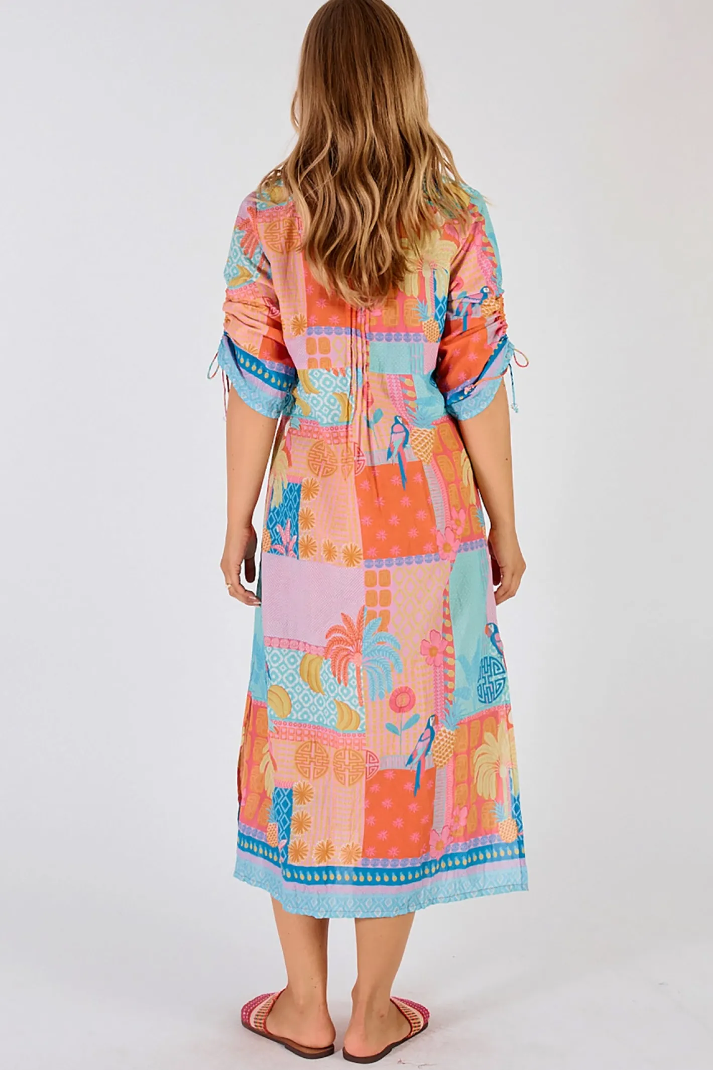 Lula Life Luna Midi Dress - Candy - LL11 Sale