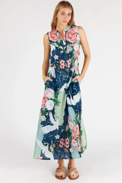 Lula Life Mitzuki Maxi Dress - Navy - LL43 Best