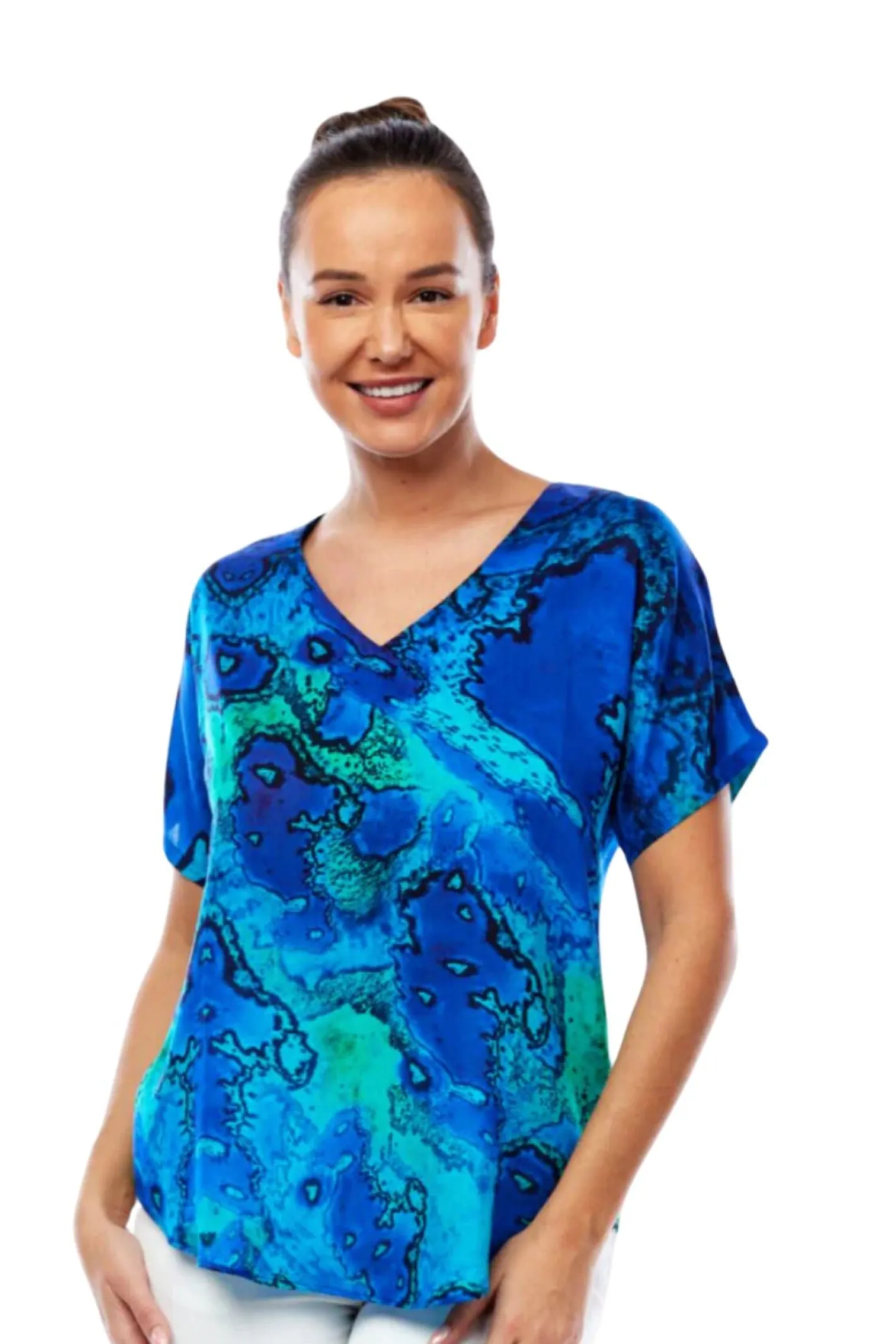 Claire Powell Modal Top - Reef - CP2 Best