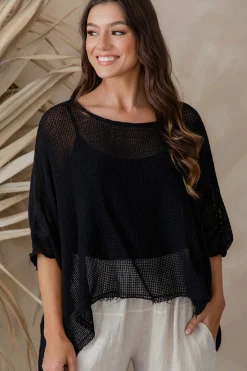 The Italian Cartel Modena Top - Black - IC29 Online