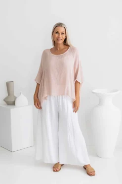 The Italian Cartel Modena Top - Blush - IC29 Hot