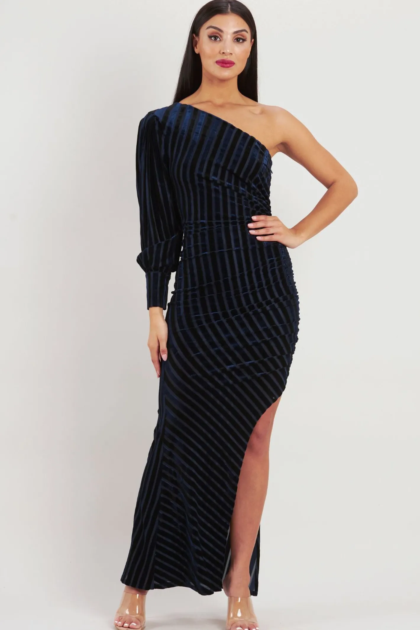 Romance Navy Addison Maxi - ROM3 Outlet