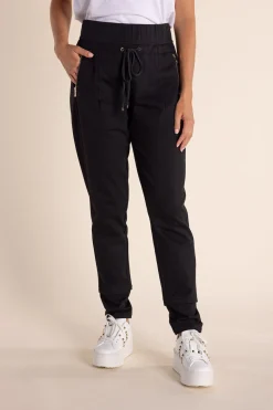 Two-T's Neva Track Pant - Black - TT56 Hot