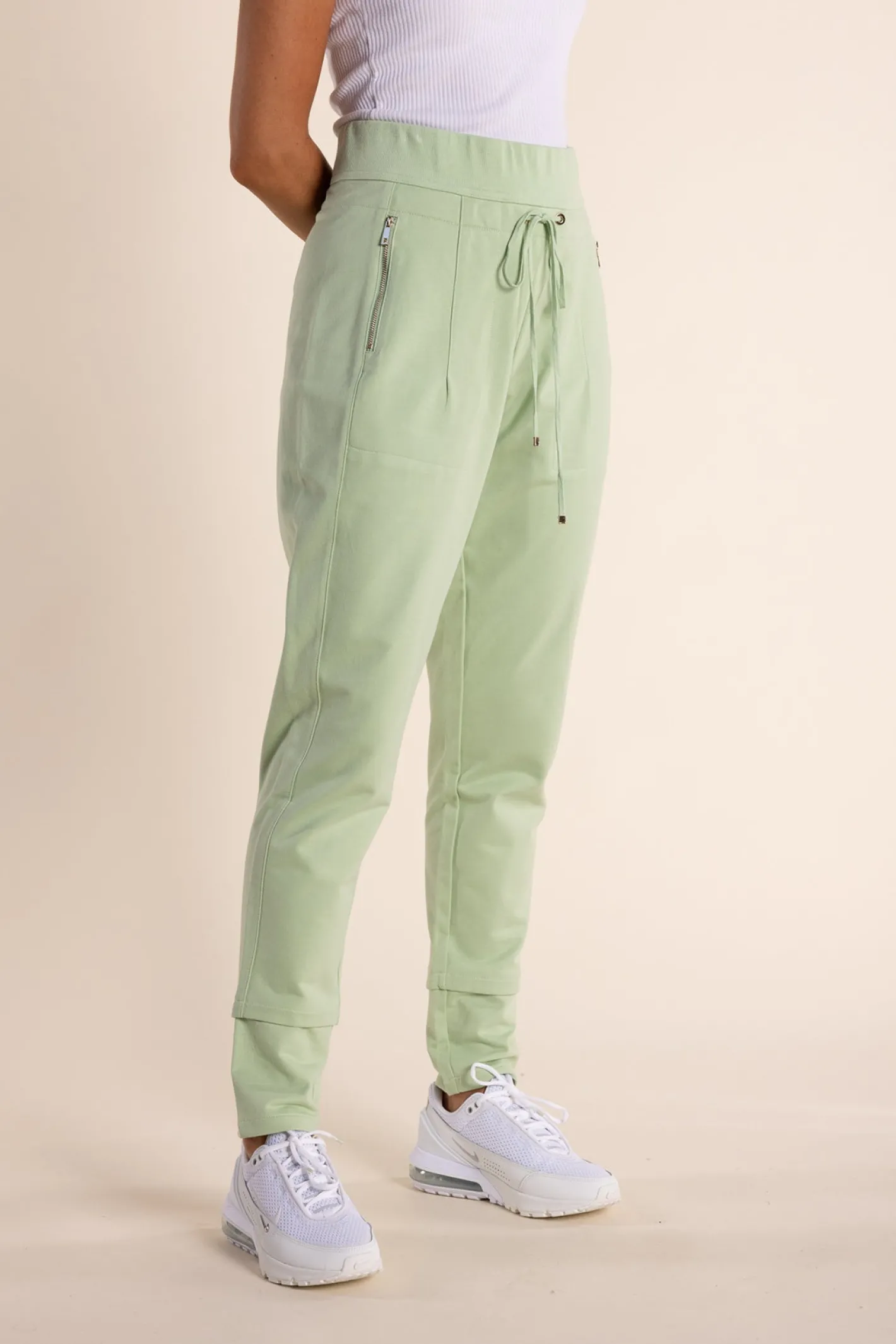 Two-T's Neva Track Pant - Soft Green - TT56 Hot