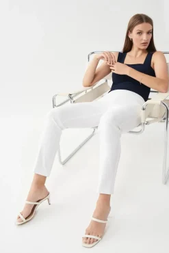 Joseph Ribkoff Norelle Pants - White - JR9 Online