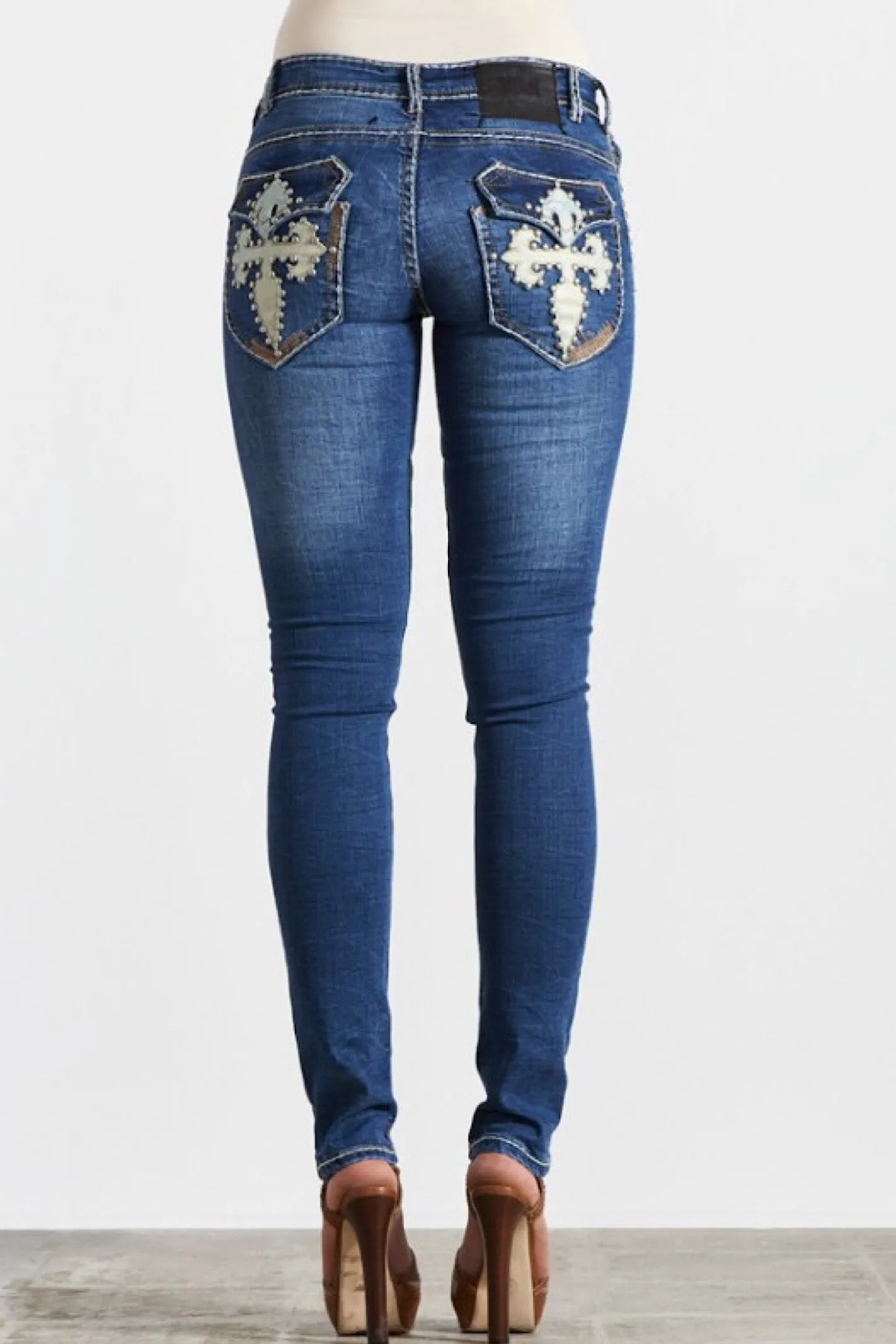 New London Jeans Nottingham Denim Jeans - BLUE - NLJ13