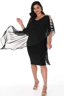 Frank Lyman Ophelia Dress - Black - FL16 Discount