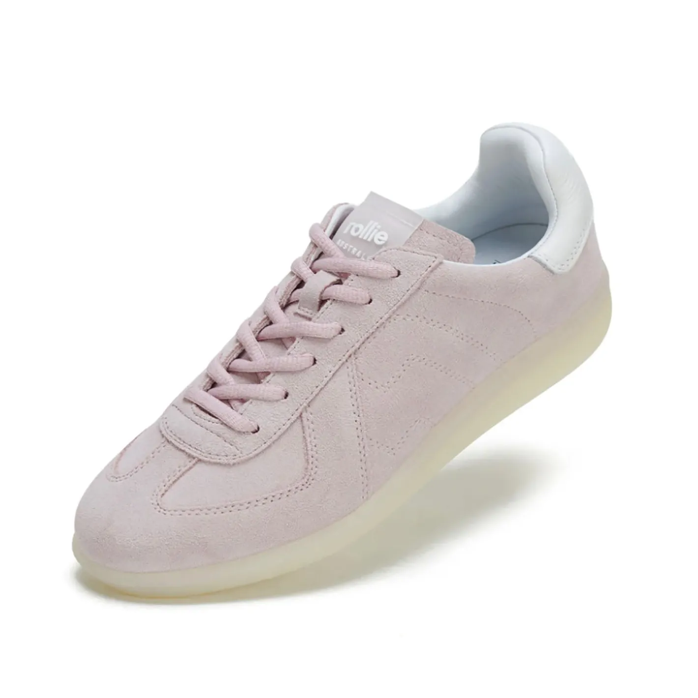 Rollie Pace Sneaker - Blush & white - RO15 Outlet