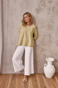 See Saw Palazzo Pants - White - SS7 Discount