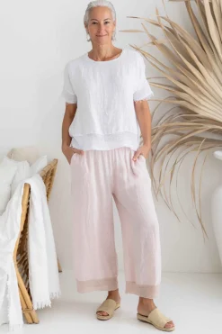 The Italian Cartel Paneta Pant - Blush - IC28 Hot