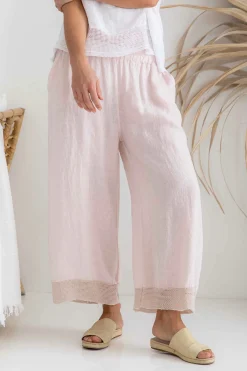 The Italian Cartel Paneta Pant - Blush - IC28 Hot