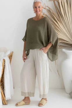 The Italian Cartel Paneta Pant - Sand - IC28