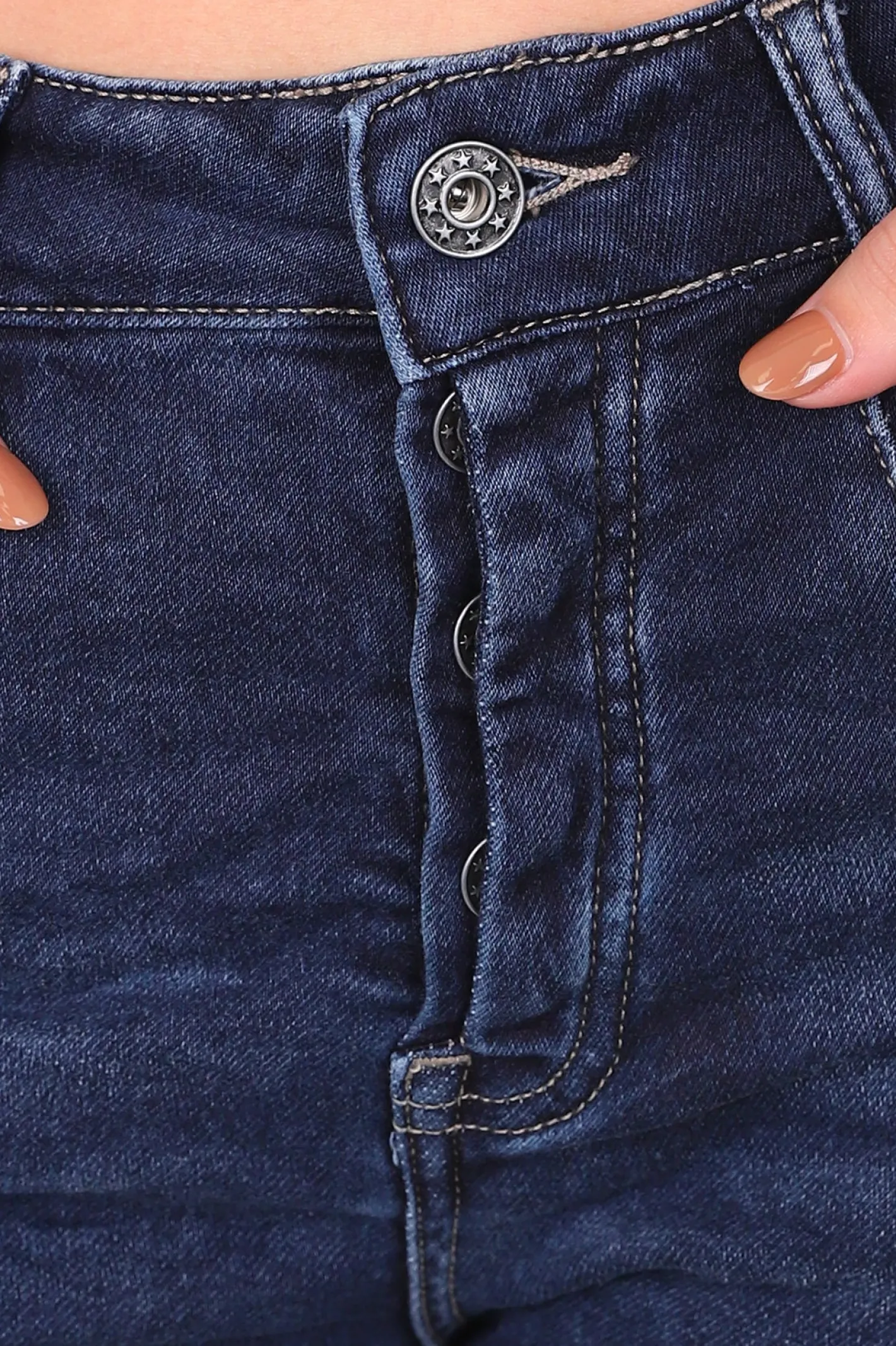 Italian Star Pocket Detail Jeans | Denim | IS11 Outlet