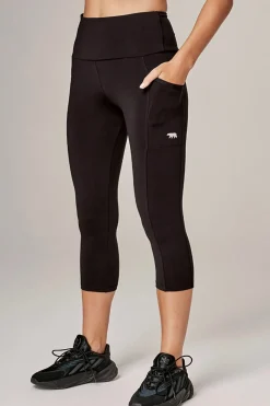 Running Bare Power Move Pocket 7/8 Leggings - RB4 Hot