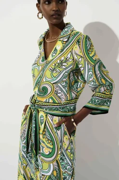Joseph Ribkoff Printed Top -Vanilla Multi - JR8 New