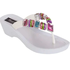 Grandco Rainbow Thong - White- GC1 Online