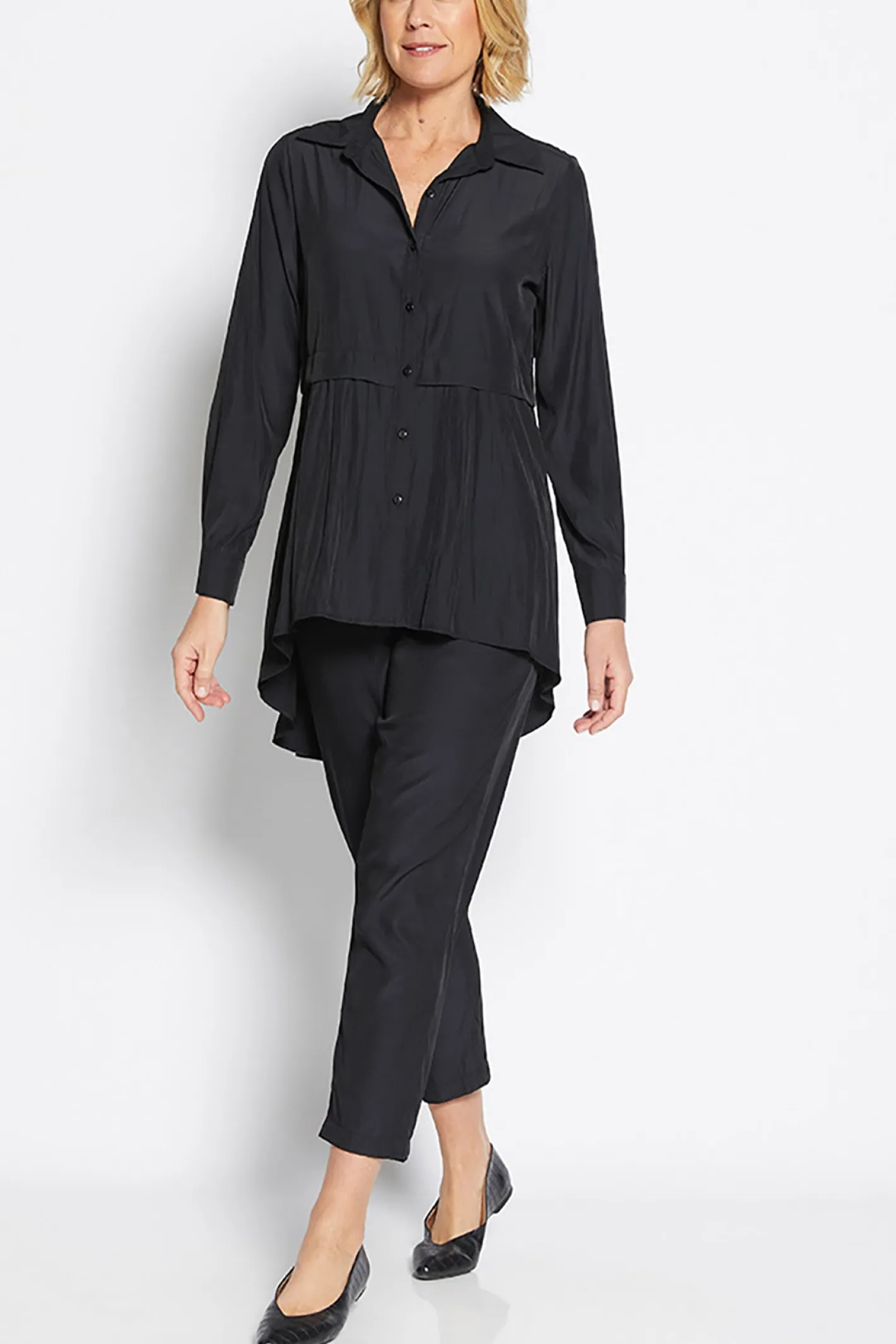 Philosophy Rolta Hilow Shirt - Black - PH23