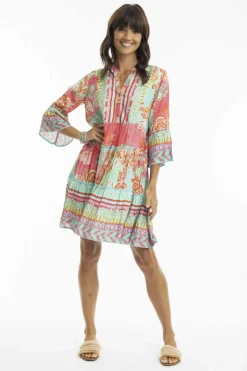 Escape by OQ Sarah Layer Dress - Print - EP16 Clearance