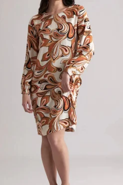 Foil Shifting Gears Dress - Boho Rhapsody - F50 Best