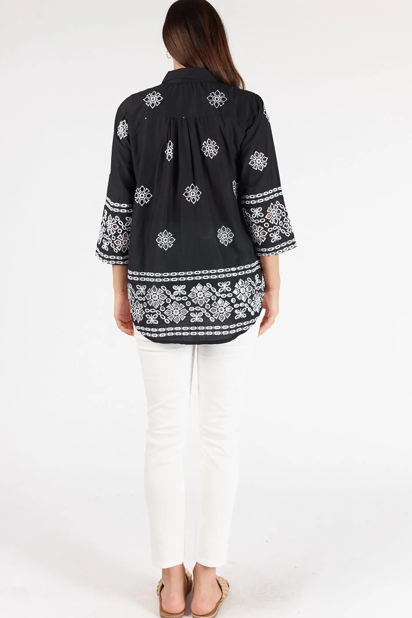 Lula Soul St Lucia Shirt - Black - LS11