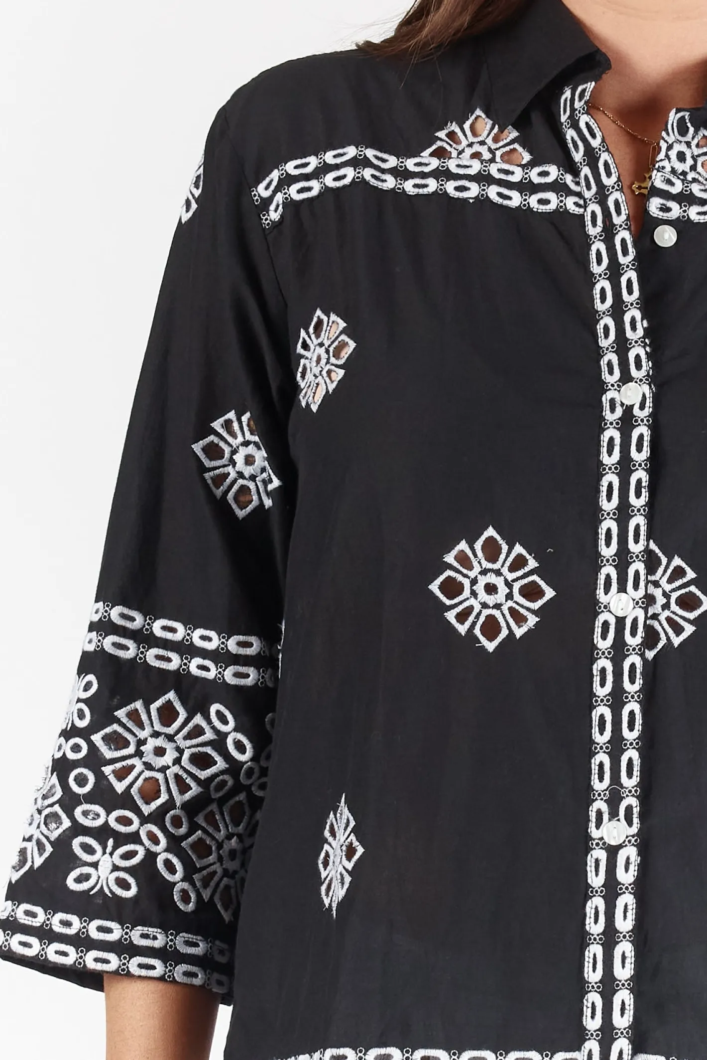 Lula Soul St Lucia Shirt - Black - LS11