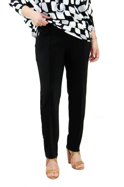 Joseph Ribkoff Straight Cut Pants - Black - JR10 Discount