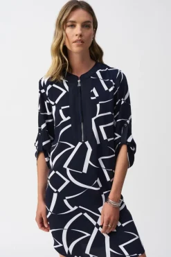 Joseph Ribkoff Suzette Dress - Navy - JR53 New