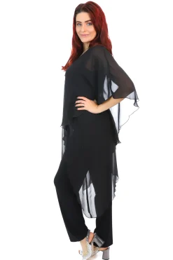 Sister sister Tilly Jumpsuit - Black - SIS1 Clearance
