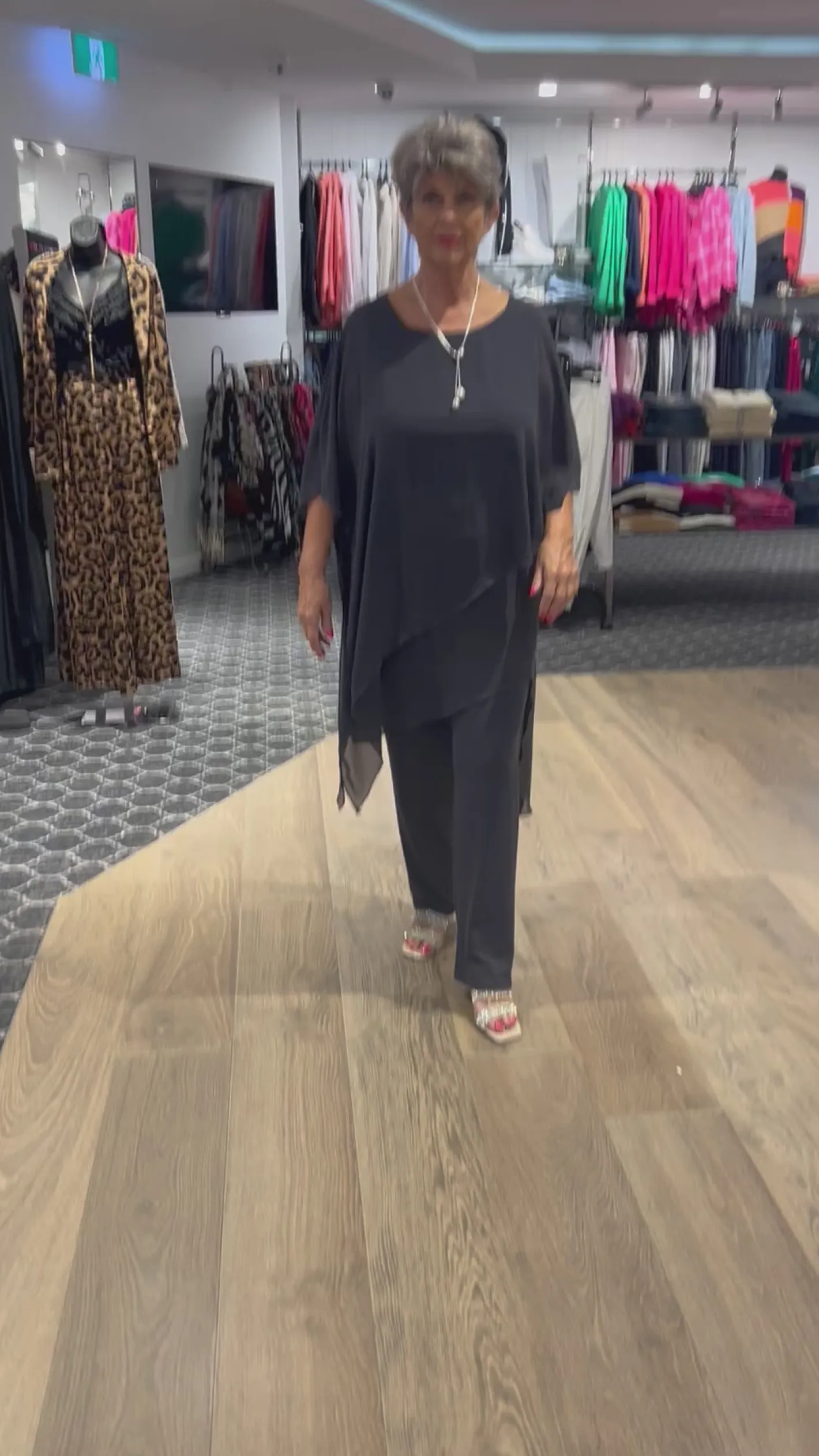 Sister sister Tilly Jumpsuit - Charcoal - SIS1 Clearance