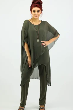 Sister sister Tilly Jumpsuit - Khaki - SIS1 New
