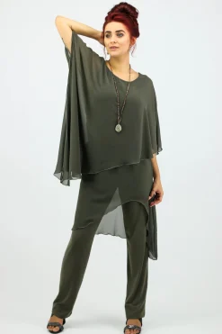 Sister sister Tilly Jumpsuit - Khaki - SIS1 New