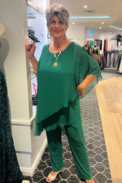 Sister sister Tilly Jumpsuit - Pine - SIS1 Clearance