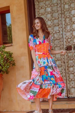 Rubyyaya Tishomingo Dress - Multi - RY24 Best