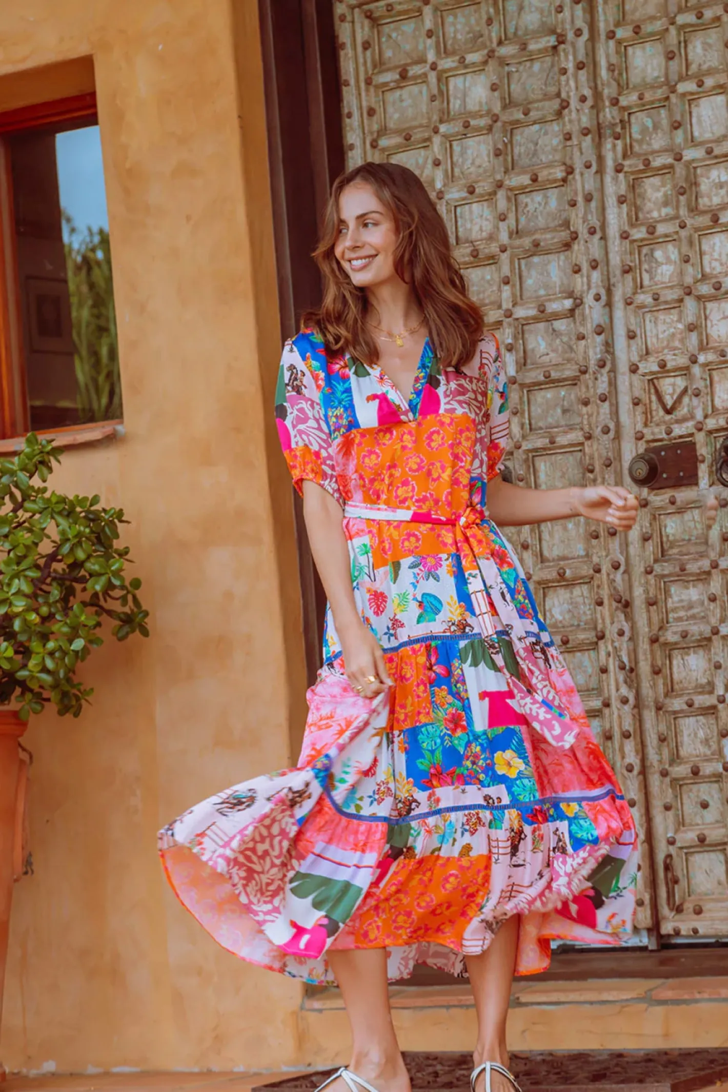 Rubyyaya Tishomingo Dress - Multi - RY24 Best