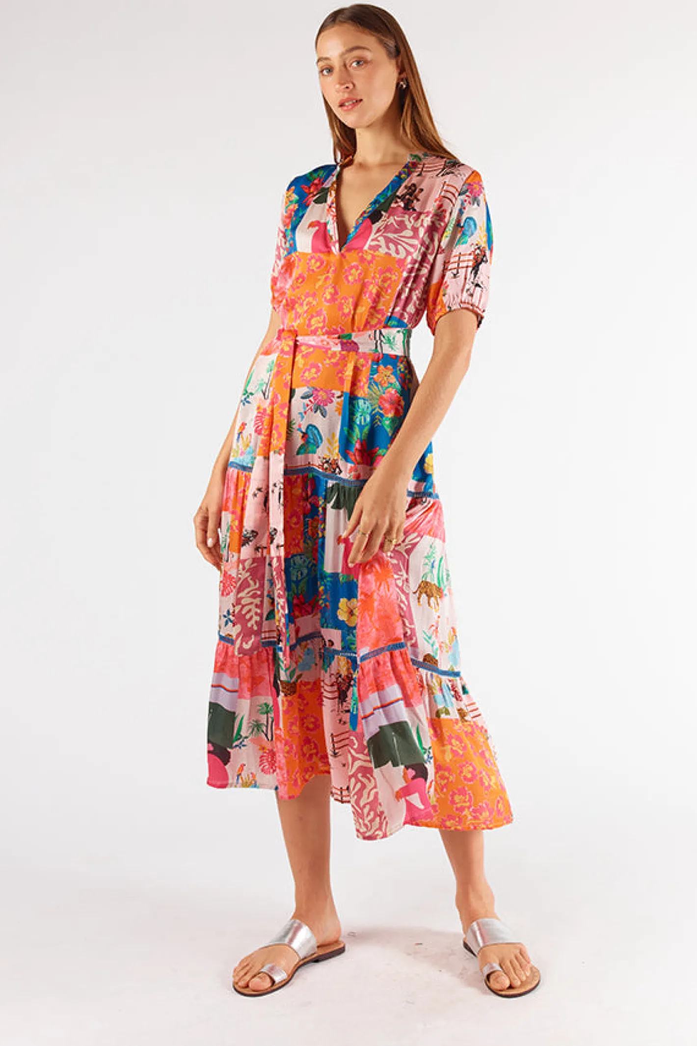 Rubyyaya Tishomingo Dress - Multi - RY24 Best
