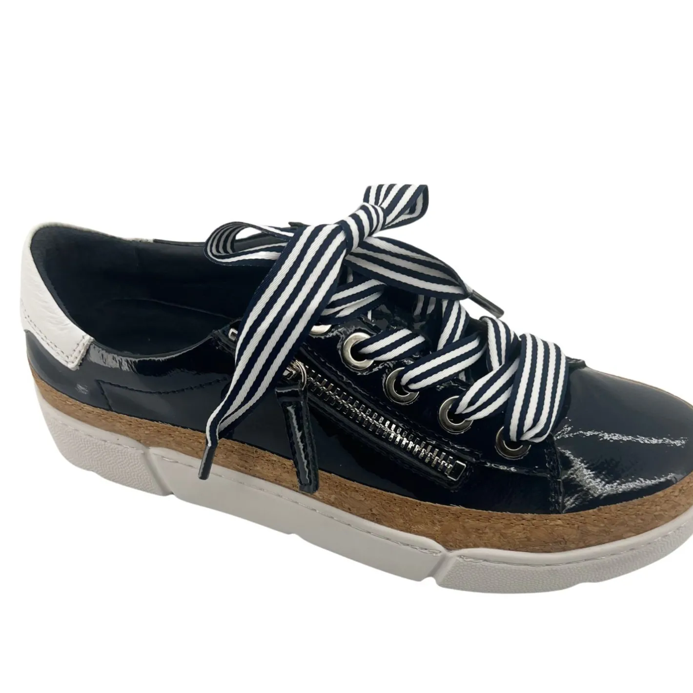 Django & Juliette Torayne Navy & White Sneaker - DJ40 Best