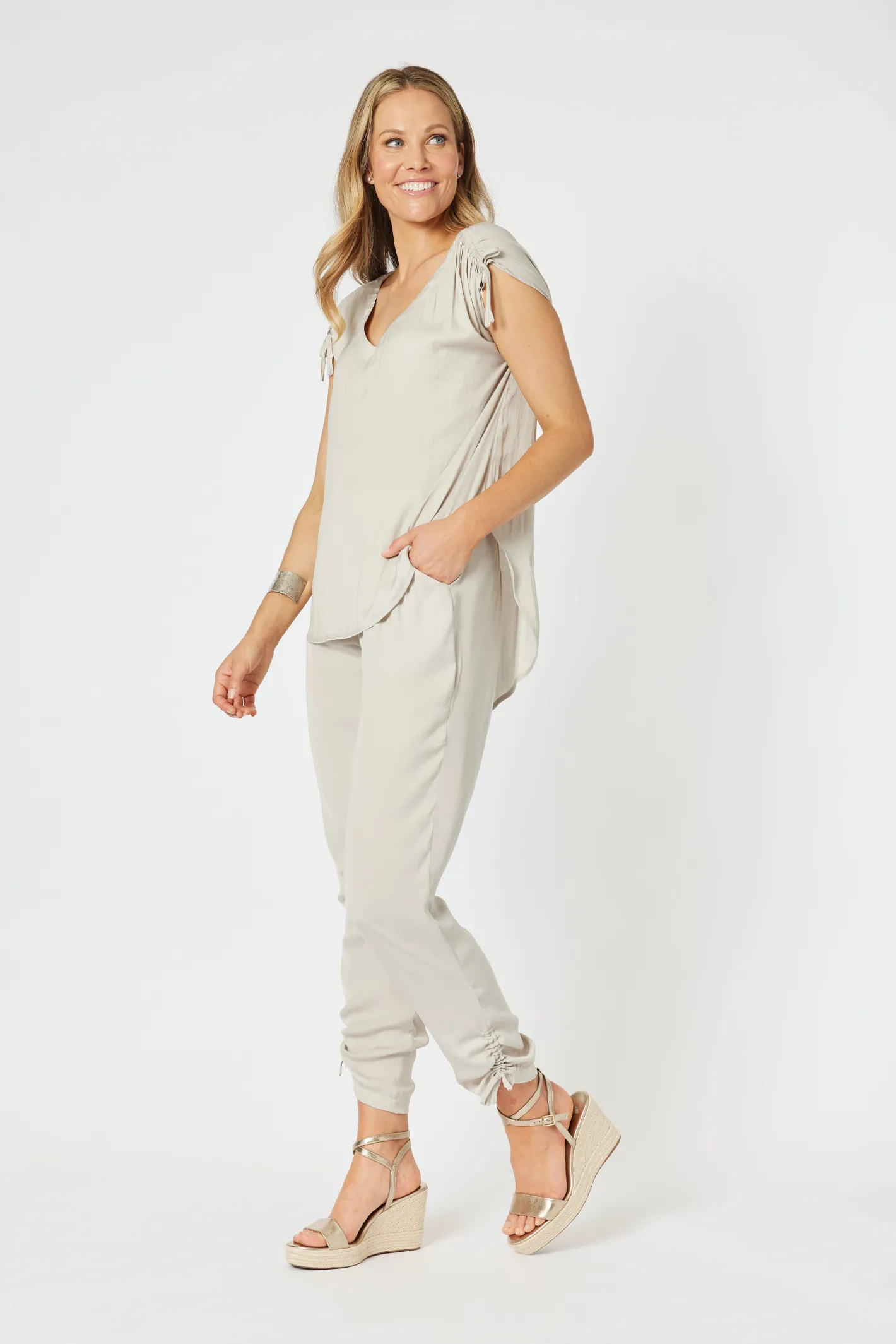 Hammock & Vine Traveller Luxe Top - Champagne - HV10 Sale