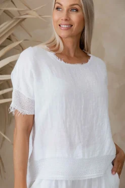 The Italian Cartel Trenta Top - White - IC5 Best