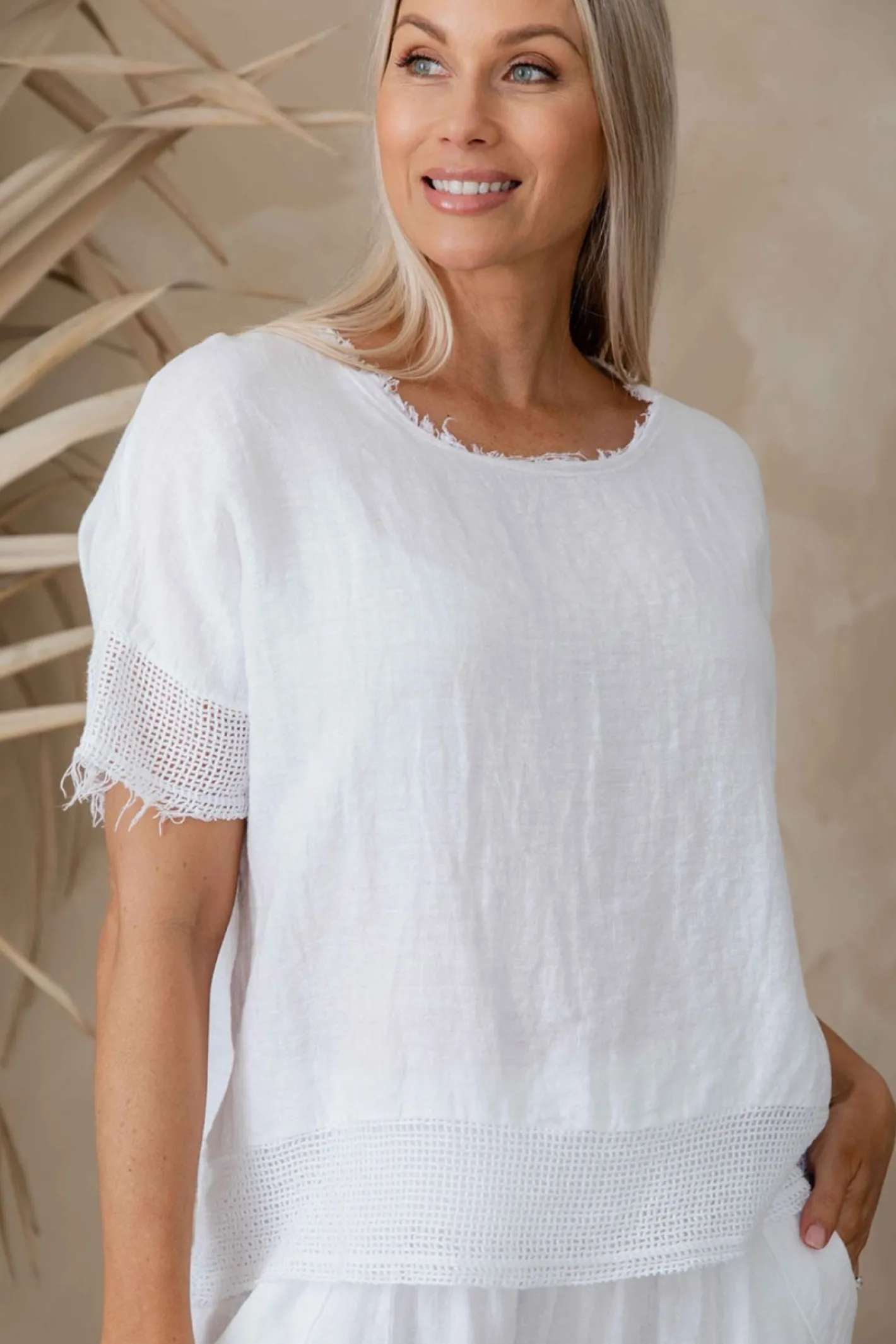 The Italian Cartel Trenta Top - White - IC5 Best
