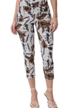 Joseph Ribkoff Tropical Print Capri Pant |JR12 New