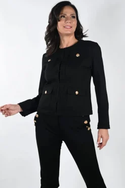 Frank Lyman Vescade Jacket - Black - FL80